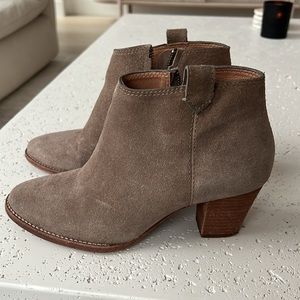 Madewell suede boots